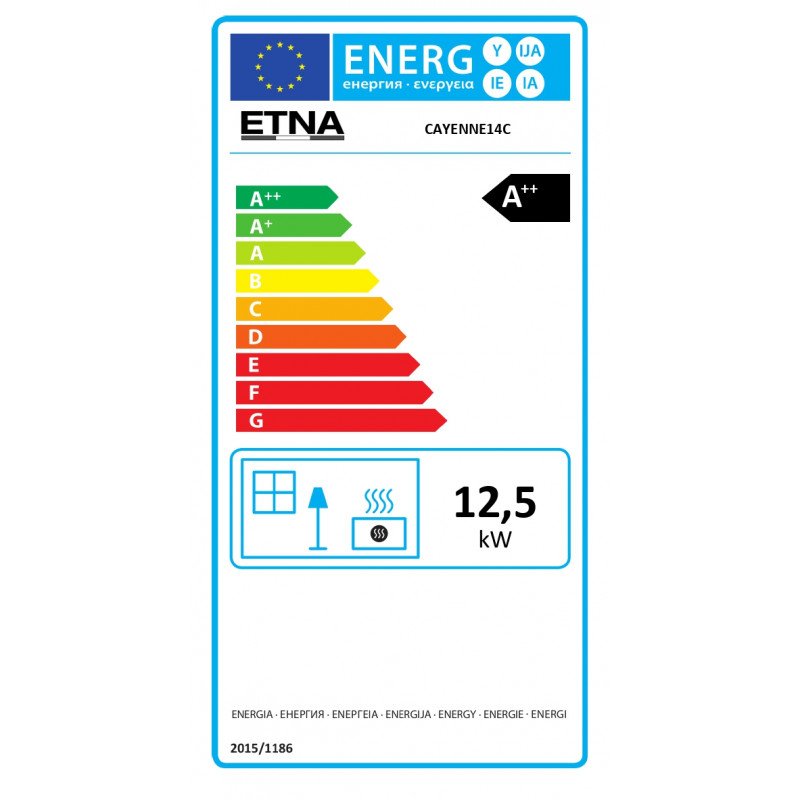 Stufa a pellet canalizzabile CAYENNE 14 kW